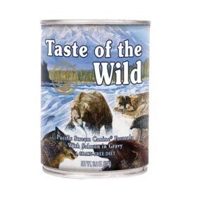 Taste of the Wild Pacific Stream Canine z mięsem z łososia puszka 390g